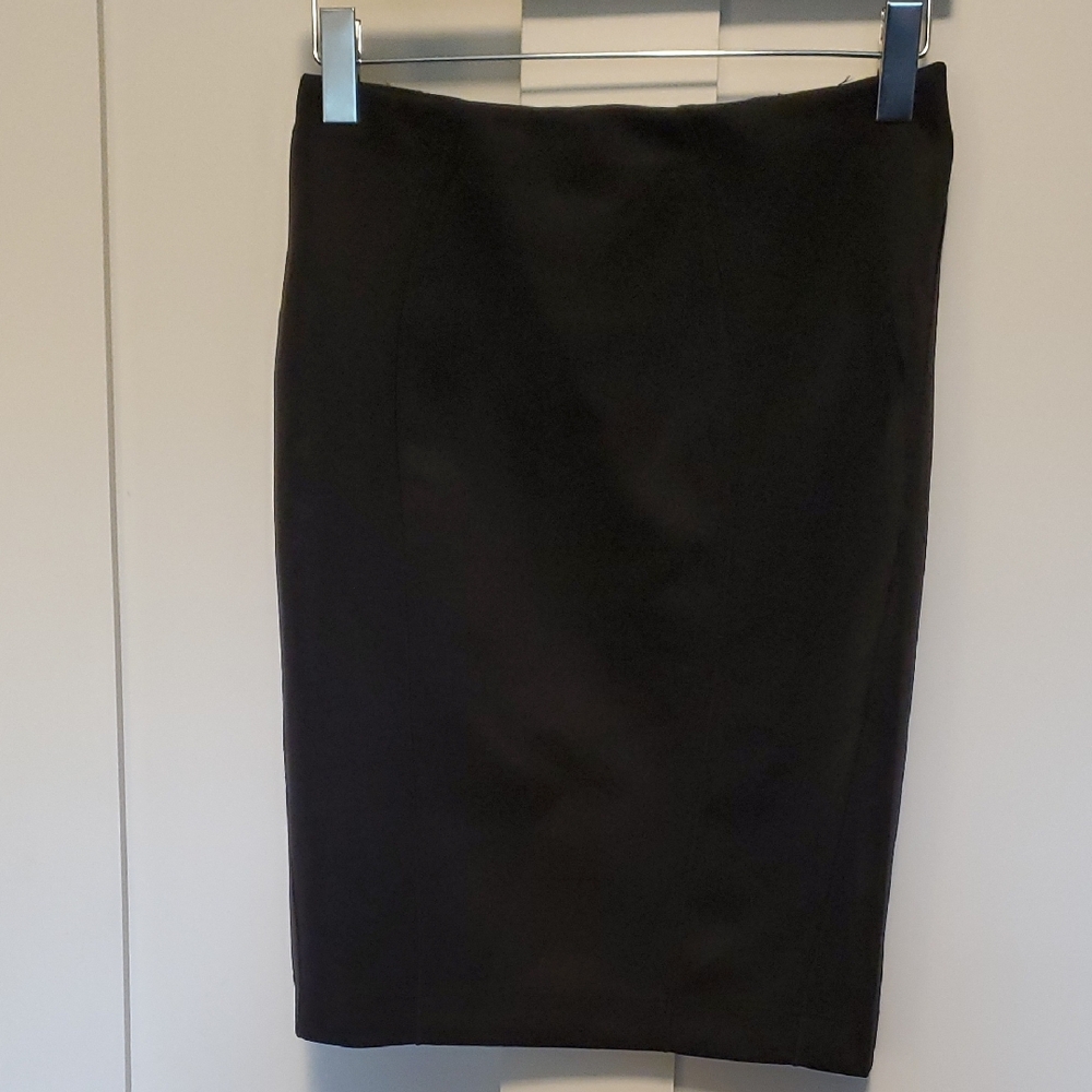 RD Style Black Pencil Skirt for Work